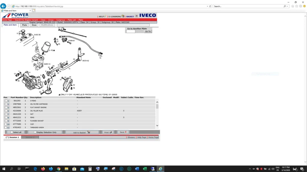 iveco spare parts catalog for heavy duty vehicles