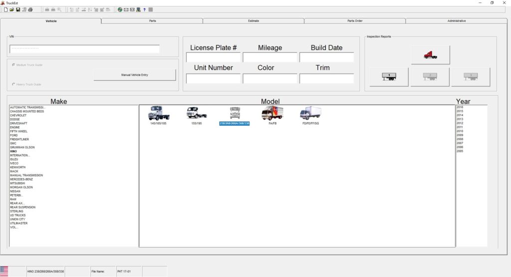 Mitchell TruckEst Collision Estimating System