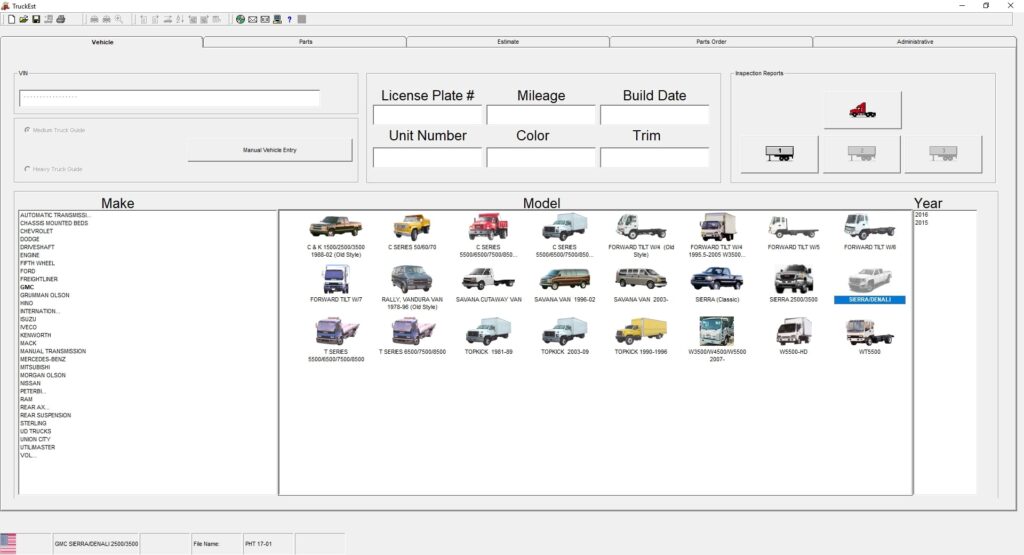 Mitchell TruckEst Collision Estimating System