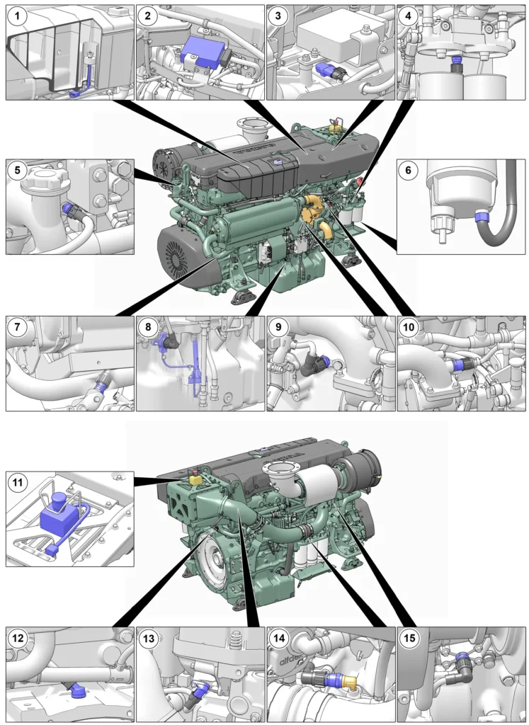Volvo Penta D9–D16 Electrical System Workshop Manual – Marine Engines EMS2