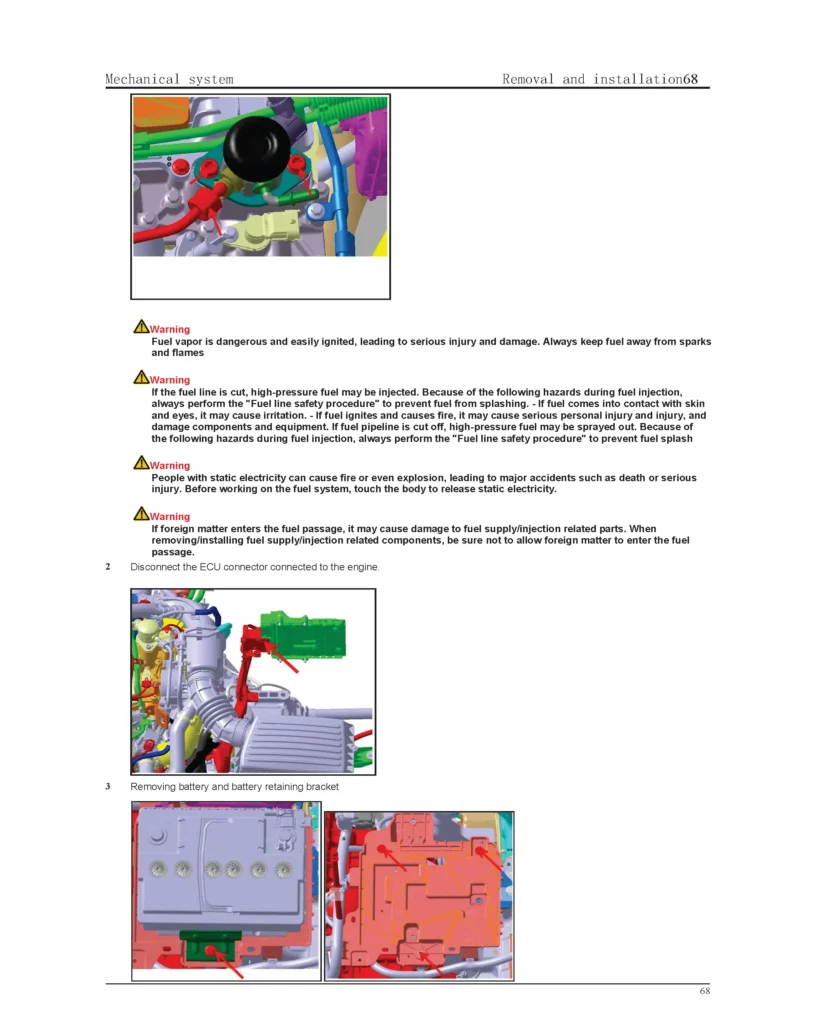 Changan CS55 PLUS diagnostic and wiring manual