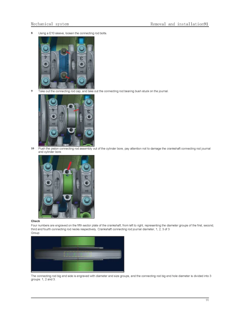 Changan CS55 PLUS wiring diagrams and workshop manual