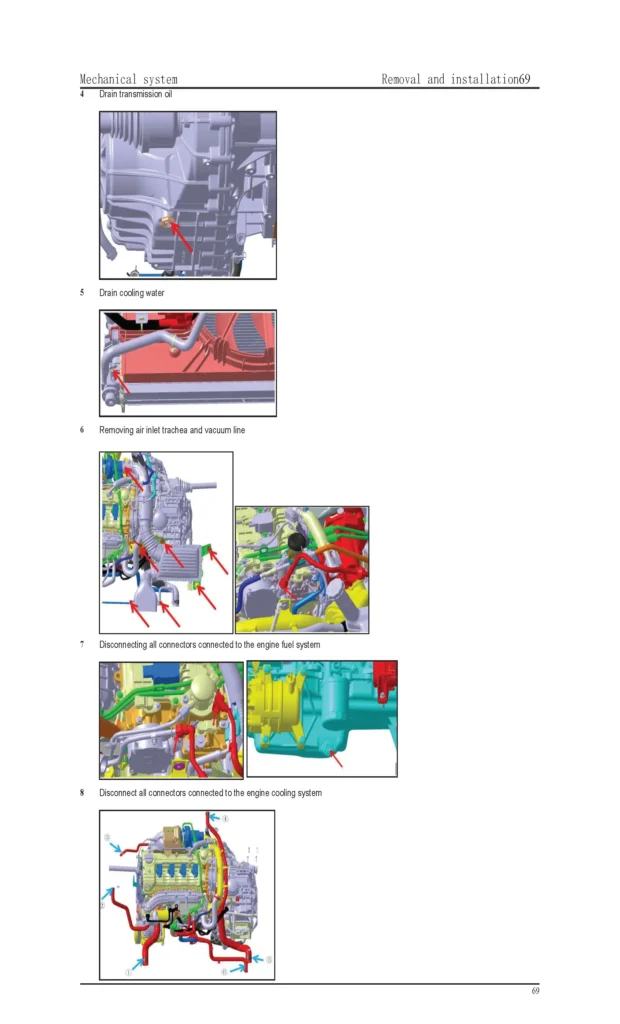 Digital repair manual for Changan CS55 PLUS SUV