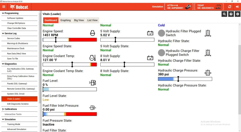 Bobcat Service Analyzer Remote Installation Servic
