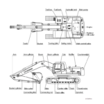 Hyundai Crawler Excavator R210NLC-7 Service Repair & Operating Manual