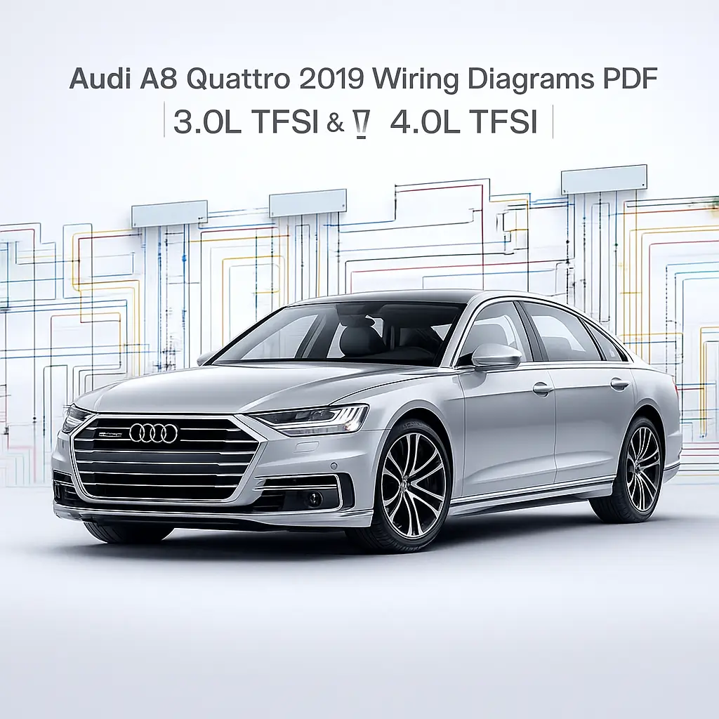 Audi A8 Quattro L 2019 Wiring Diagrams PDF 3.0L TFSI & 4.0L TFSI Audi A8 Quattro L 2019 Wiring Diagrams PDF 3.0L TFSI & 4.0L TFSI