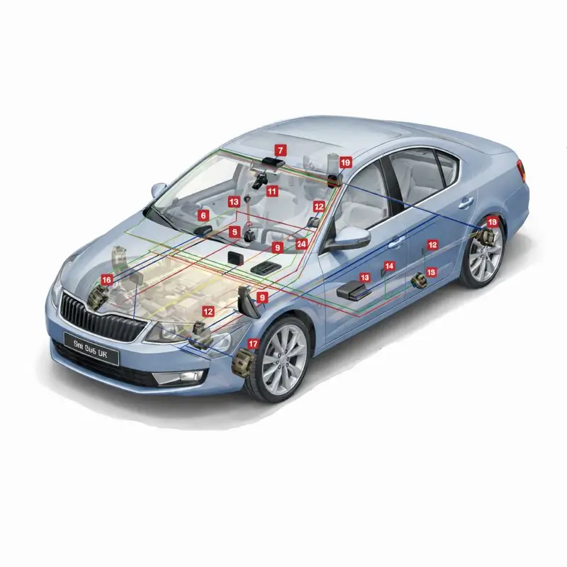 Škoda Octavia III Basic Equipment (L0L) Wiring Diagrams & Electrical Systems Manual Škoda Octavia III Basic Equipment (L0L) Wiring Diagrams & Electrical Systems Manual