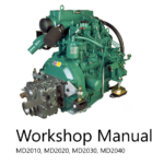 Volvo Penta Marine & Industrial Engine (MD2010, MD2020, MD2030, MD2040) Workshop Manual
