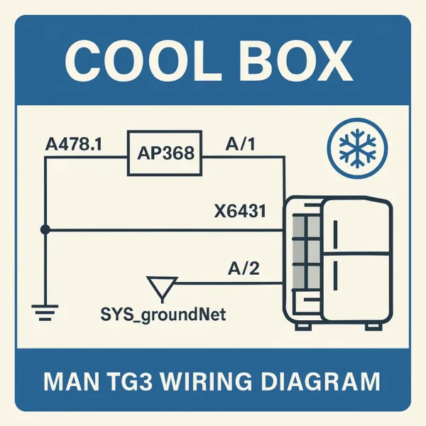 MAN TG3 Cool Box Wiring Diagram – TGX/TGS Euro 6d (Q4 2020)