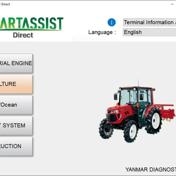 Yanmar SmartAssist Direct (SA-Direct) Diagnostic Software