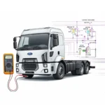 Ford Cargo H298 Additional Lighting & Headlamp Wiring Diagram – OEM Electrical Manual