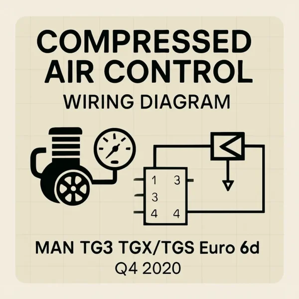 MAN TG3 Compressed Air Control Wiring Diagrams – TGX TGS Euro 6d (Q4 2020)