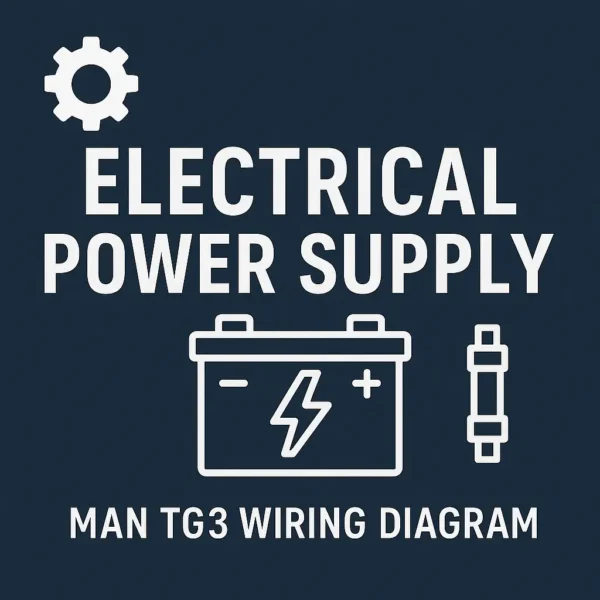 MAN TG3 Electrical Power Supply Wiring Diagram – TGX TGS Euro 6d (Q4 2020)