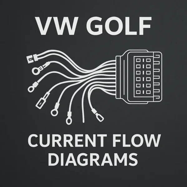 VW Golf 7 2.0 R BMT Current Flow Diagrams PDF (Edition 11.2017)