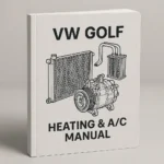 VW Golf 7 2018 Heating & Air Conditioner Workshop Manual PDF