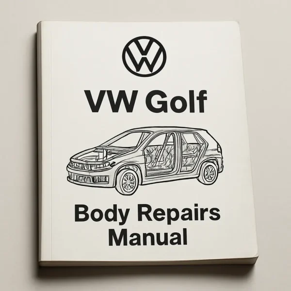 VW Golf 7 Body Repairs Workshop Manual PDF (Edition 09.2018)