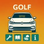 VW Golf Maintenance Manual 2017–2018 e-Golf, Variant, Sportsvan – Official PDF