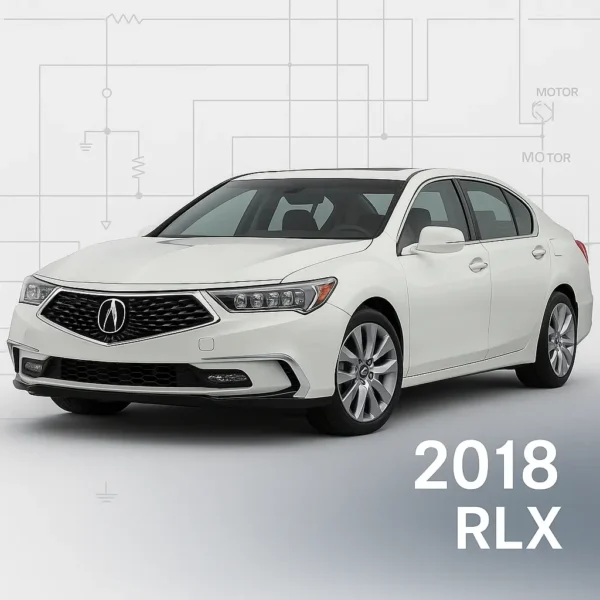Acura 2018 RLX Factory Service Manual & Wiring Diagrams PDF