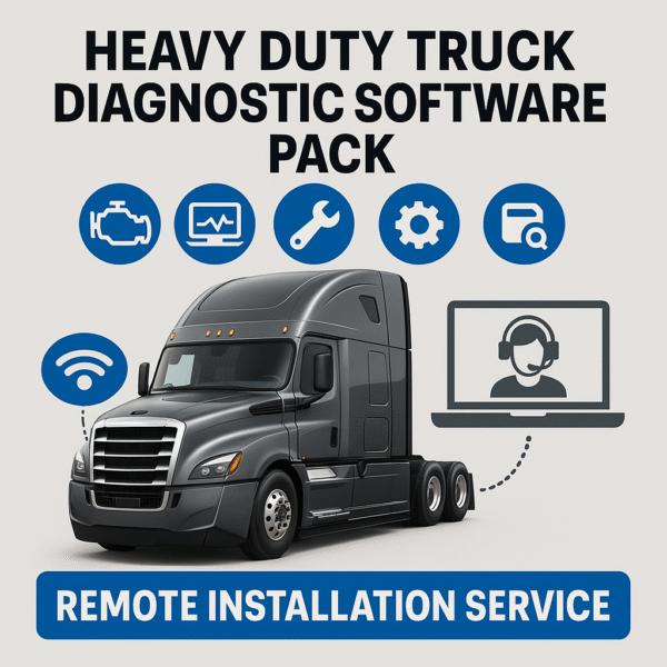 Heavy Duty Truck Diagnostic Software Pack