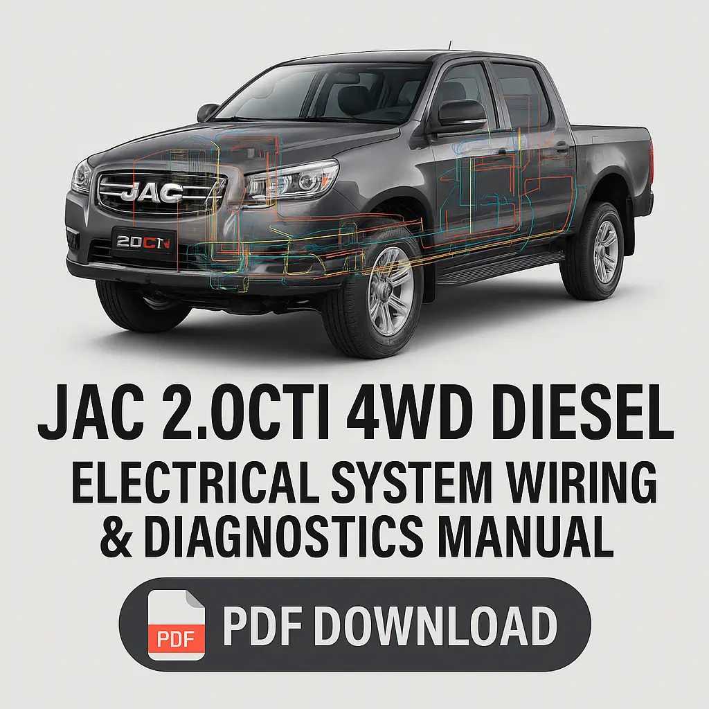 JAC 2.0CTI 4WD Diesel Electrical System Wiring & Diagnostics Manual PDF Download JAC 2.0CTI 4WD Diesel Electrical System Wiring & Diagnostics Manual | PDF Download