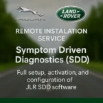 Jaguar & Land Rover SDD Remote Installation Service – Dealer-Level Diagnostics & Programming