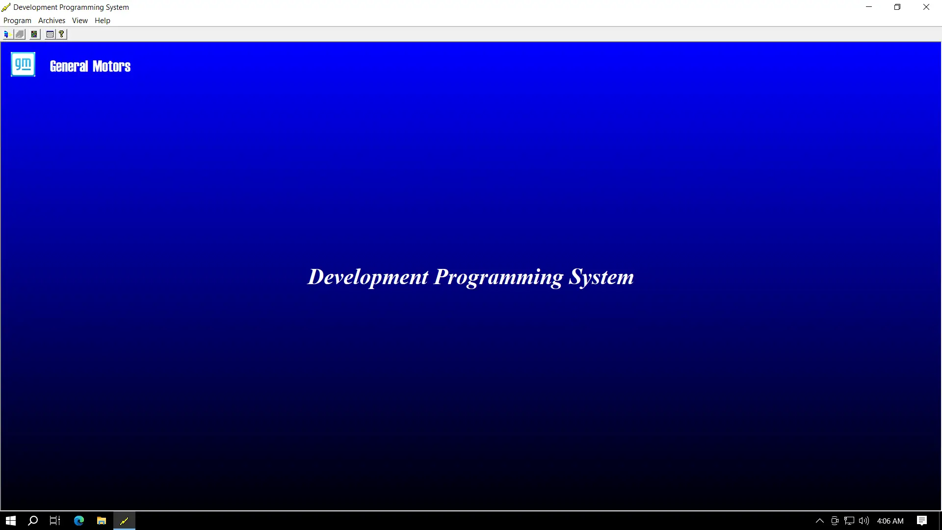 GM DPS ECU programming