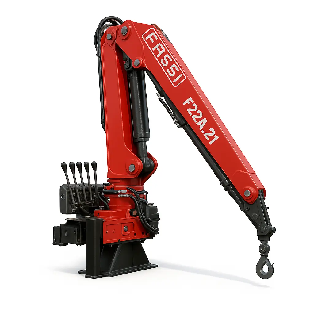 Fassi F22A.21 Hydraulic Crane Use & Maintenance Manual PDF-1 Fassi F22A.21 Hydraulic Crane Use & Maintenance Manual PDF