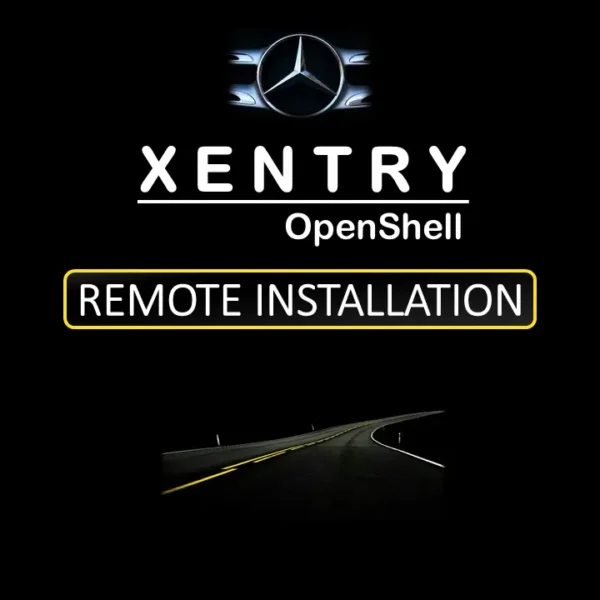 Mercedes XENTRY Diagnosis OpenShell (XDOS) Remote Installation