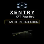 Mercedes XENTRY Diagnosis PassThru (XPT) Remote Installation
