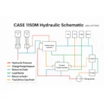CASE CRAWLER DOZER 1150M Hydraulic Schematic