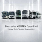Mercedes XENTRY OpenShell XDOS diagnostics for heavy duty trucks and buses